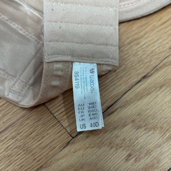 Wacoal 40D Red Carpet Strapless Bra Dark Nude Roebuck - Picture 2 of 5